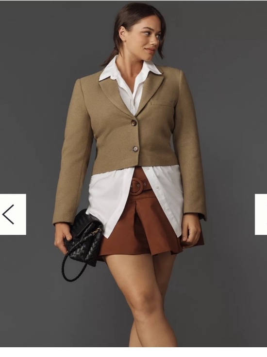 Anthropologie Jackets & Blazers - NWT By Anthropologie Cropped Blazer size 4